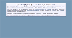 Desktop Screenshot of catseyemarble.com